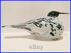 Oiva Toikka Art Glass Bird SWAMP CURLEW SUOKURPPA Iittala, BOX! Very limited