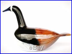 Oiva Toikka Bird Barnacle Goose Art Glass Design Birds Iittala Finland