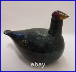 Oiva Toikka Bird Capercaillie 2001 Metso Iittala Nuutajärvi Arabia Finland Oiva Toikka Bird Capercaillie 2001 Metso Iittala Nuutajärvi Arabia Finland