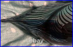 Oiva Toikka Bird Pheasant Nuutajarvi Finland Signed Art Glass iittala EUC 11 Ec