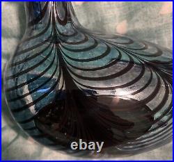 Oiva Toikka Bird Pheasant Nuutajarvi Finland Signed Art Glass iittala EUC 11 Ec