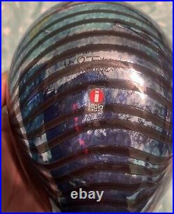 Oiva Toikka Bird Pheasant Nuutajarvi Finland Signed Art Glass iittala EUC 11 Ec