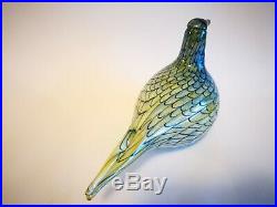 Oiva Toikka Bird Rusee Grebe Design Glass Birds Iittala Finland