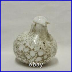 Oiva Toikka Birds Baby Grouse Ptarmigan 1981-1994 Nuutajärvi Arabia Iittala