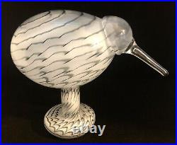 Oiva Toikka Birds Beach Kiwi Limited Edition 229/5000 Art Glass -Finland-Signed