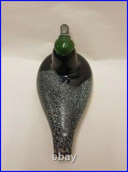 Oiva Toikka Birds Male Duck 1994-2005 Arabia Nuutajärvi Iittala Finland