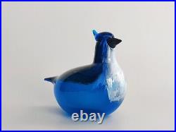 Oiva Toikka Blue Jay Annual Bird 1999 Art Glass Iittala Finland