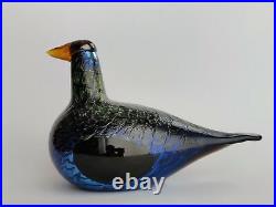 Oiva Toikka CAPERCAILLIE METSO design glass bird Iittala Finland (NEW)