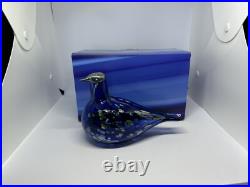Oiva Toikka Finland 100 Dove Suomi Kyyhky Bird Design Glass Art Iittala Limited Oiva Toikka Finland 100 Dove Suomi Kyyhky Bird Design Glass Art Iittala Limited