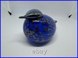 Oiva Toikka Finland 100 Suomi Kuulas Bird Design Glass Art Iittala Puffball 2017 Oiva Toikka Finland 100 Suomi Kuulas Bird Design Glass Art Iittala Puffball 2017