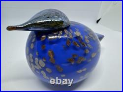 Oiva Toikka Finland 100 Suomi Kuulas Bird Design Glass Art Iittala Puffball 2017 Oiva Toikka Finland 100 Suomi Kuulas Bird Design Glass Art Iittala Puffball 2017