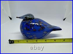 Oiva Toikka Finland 100 Suomi Kuulas Bird Design Glass Art Iittala Puffball 2017 Oiva Toikka Finland 100 Suomi Kuulas Bird Design Glass Art Iittala Puffball 2017