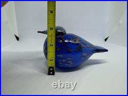Oiva Toikka Finland 100 Suomi Kuulas Bird Design Glass Art Iittala Puffball 2017 Oiva Toikka Finland 100 Suomi Kuulas Bird Design Glass Art Iittala Puffball 2017