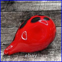 Oiva Toikka Firebird Art glass Design Birds by Toikka Iittala Finland
