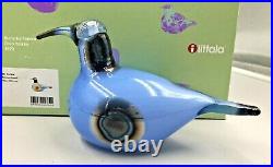 Oiva Toikka Glass Bird Figurine Sky Curlew Signed Oiva Toikka, Iittala Boxed