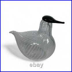 Oiva Toikka Iittala 1992 Limited Edition Finland's 75th Independence Glass Bird
