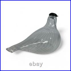 Oiva Toikka Iittala 1992 Limited Edition Finland's 75th Independence Glass Bird