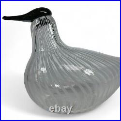 Oiva Toikka Iittala 1992 Limited Edition Finland's 75th Independence Glass Bird