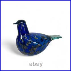 Oiva Toikka Iittala Art Glass Sinikki Bird