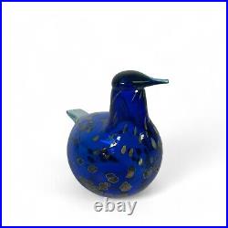 Oiva Toikka Iittala Art Glass Sinikki Bird