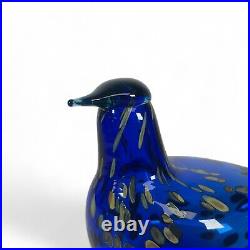 Oiva Toikka Iittala Art Glass Sinikki Bird