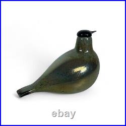 Oiva Toikka Iittala Art Glass iridescent Luster Bird