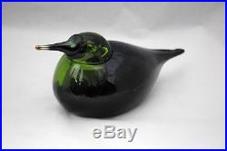 Oiva Toikka Iittala Large Art Glass Bird Limited Edition 79/1250