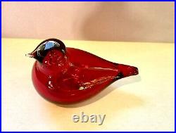 Oiva Toikka Iittala Little Cranberry Tern Introduced 1996