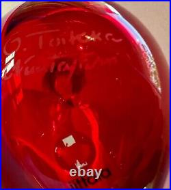 Oiva Toikka Iittala Little Cranberry Tern Introduced 1996