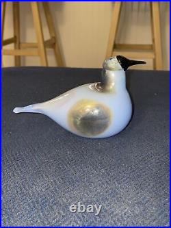 Oiva Toikka Nuutajarvi Special Glass Bird by Toikka Iittala Finland Sky Curlew