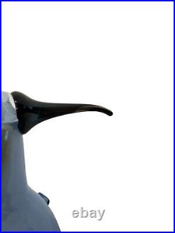 Oiva Toikka Nuutajarvi Special Glass Bird by Toikka Iittala Finland Sky Curlew