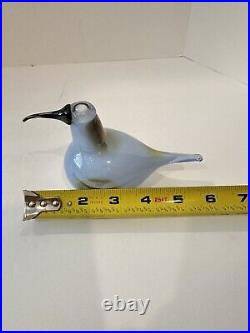 Oiva Toikka Nuutajarvi Special Glass Bird by Toikka Iittala Finland Sky Curlew