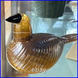 Oiva Toikka Signed ltd Ed. Iittala Karelian Golden Cuckoo Finn Fest Bird 2004j Oiva Toikka Signed ltd Ed. Iittala Karelian Golden Cuckoo Finn Fest Bird 2004j