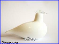 Oiva Toikka Special Bird Dove of Peace for SPR 1986 Glass Design Iittala Finland