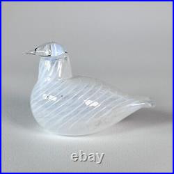 Oiva Toikka, Studio Art Glass Bird Lot/ Set Of 2 By Litalla Finland