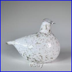 Oiva Toikka, Studio Art Glass Bird Lot/ Set Of 2 By Litalla Finland