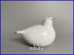 Oiva Toikka Willow Grouse bird Nuutajärvi Finland Art Glass Design Oiva Toikka Willow Grouse bird Nuutajärvi Finland Art Glass Design