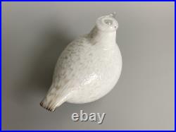 Oiva Toikka Willow Grouse bird Nuutajärvi Finland Art Glass Design Oiva Toikka Willow Grouse bird Nuutajärvi Finland Art Glass Design