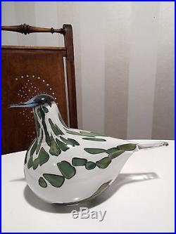 Oiva Toikka art glass bird HAVINA, SSKK 2014 Iittala Finland RARE! NEW IN BOX