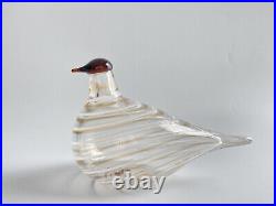 Oiva Toikka bird Crake copper glass design Birds by Toikka Iittala Finland (NEW)