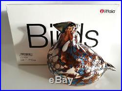 Oiva Toikka bird Ruffed Grouse glass design Birds by Toikka Iittala, BOX