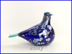 Oiva Toikka special Sinikki bird design by Iittala Finland (In box) Oiva Toikka special Sinikki bird design by Iittala Finland (In box)