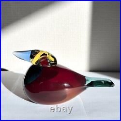 Oiva toikka iittala bird QueenFisher from Japan Rare