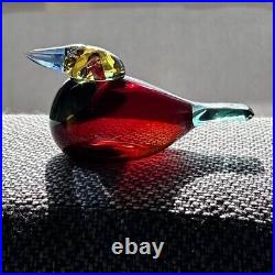 Oiva toikka iittala bird QueenFisher from Japan Rare