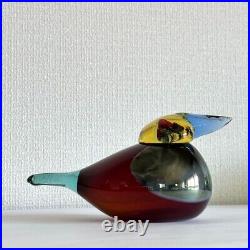 Oiva toikka iittala bird QueenFisher from Japan Rare