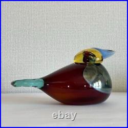 Oiva toikka iittala bird QueenFisher from Japan Rare