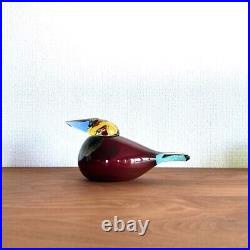 Oiva toikka iittala bird QueenFisher from Japan Rare