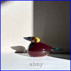 Oiva toikka iittala bird QueenFisher from Japan Rare