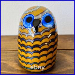 Oivatoikka Watchful Owl, Glass Bird, Iittala, Figurine, 2004