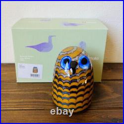 Oivatoikka Watchful Owl, Glass Bird, Iittala, Figurine, 2004